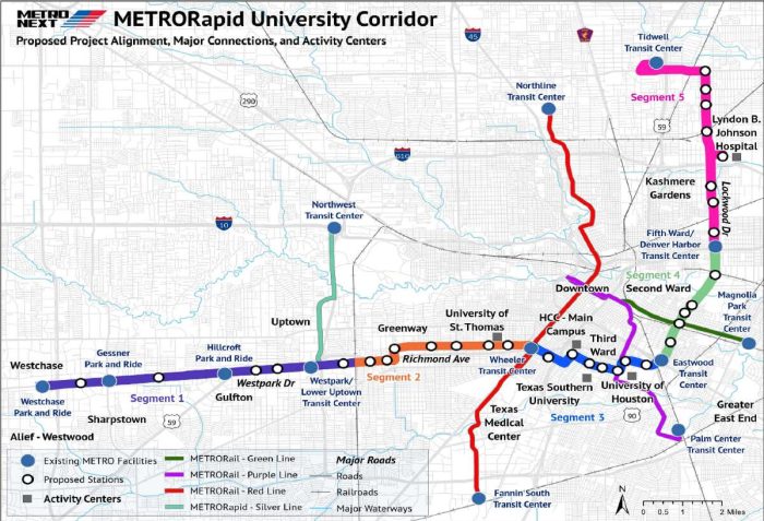 East End District Submits Letter to METRO Regarding Proposed University  Corridor BRT : East End District